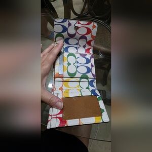 Coach Pride Tri-fold Wallet, NWOT